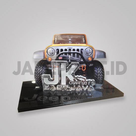 Plakat Akrilik Bening Uk. 15x18 cm Tebal 5 mm