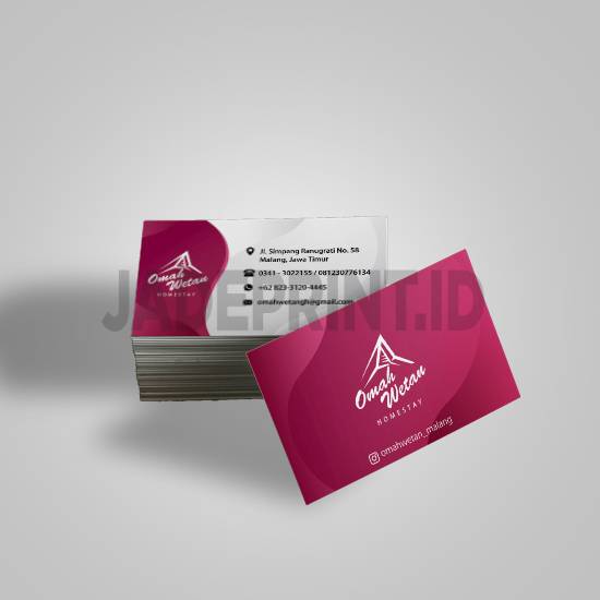 Kartu Nama - Blues White 200gr