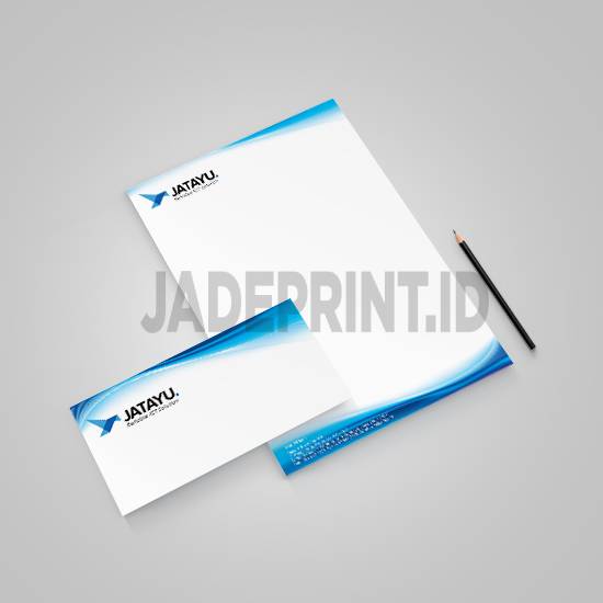 Kop Surat + Amplop 11 x 23cm - HVS 80gr