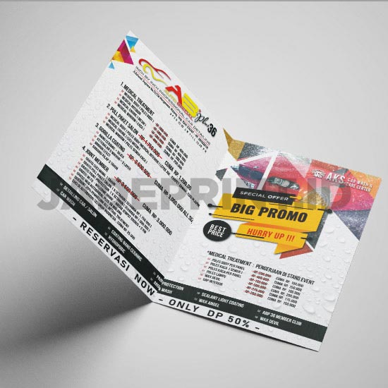 Brosur A5 - Art Paper/Art Carton 310