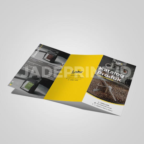 Brosur 1/3 A4 - HVS 80gr