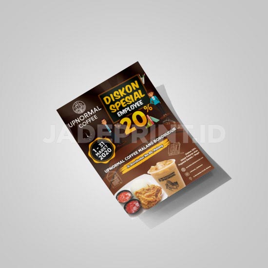 Brosur A5 (15x21 cm) - Art Paper 120gr