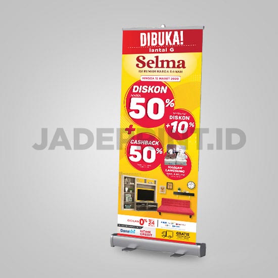 Roll Up Banner Uk. 85x200 cm - Albatros