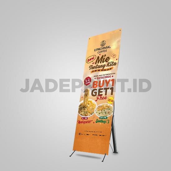 Y-Banner Uk. 60x160 cm - Luster Paper