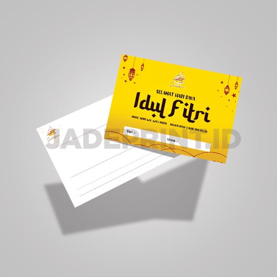 Kartu Ucapan A6 - Art Paper 260 gr