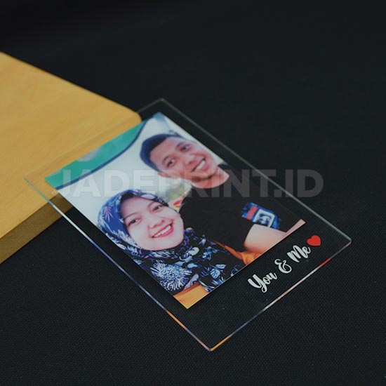 Akrilik Polaroid Ukuran 10 x 15 cm 