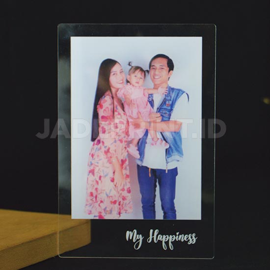 Akrilik Polaroid Ukuran 10 x 15 cm 