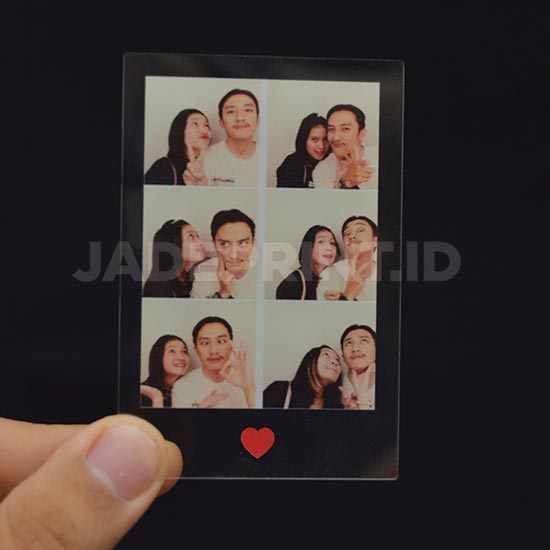 Akrilik Polaroid Ukuran 9 x 6 cm 